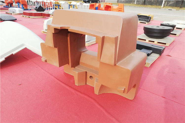 Material enorme del hierro gris GG150 del contrapeso de la grúa móvil del bastidor de arena para el aparejo de la conducción de pila