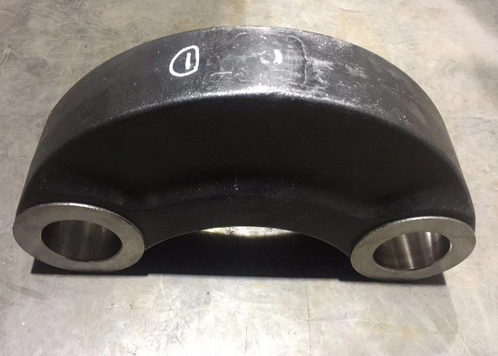 Color negro OEM de alta calidad piezas de hierro fundido de arena para equipos especiales cargador de ruedas 32kg peso