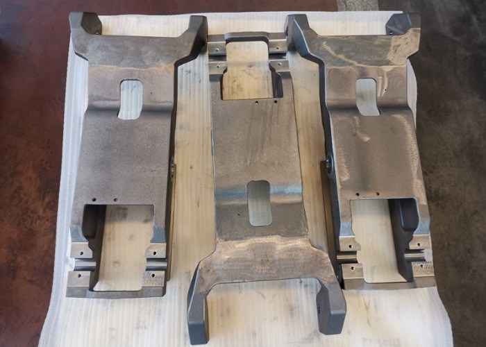 Fundición OEM de hierro dúctil 68 kg Piezas de plataforma de trabajo aéreo para maquinaria industrial