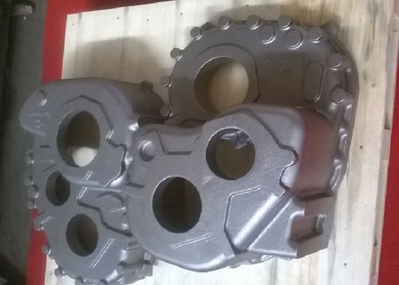 Carcasa de transferencia de piezas de camión de hierro fundido en arena para maquinaria industrial con servicio OEM disponible