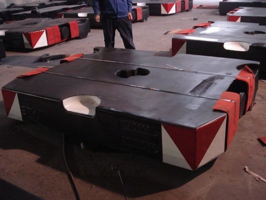 Contrapeso del elevador de GG200 TS16949 Gray Iron 10000kg